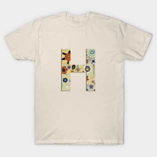 Monogram letter H T-Shirt